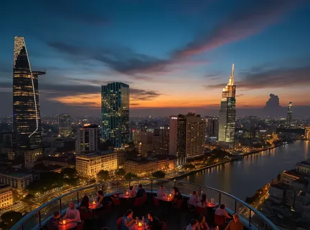 Que faire à Saigon - Ho Chi Minh Ville ? Les meilleurs rooftops et bars panoramiques